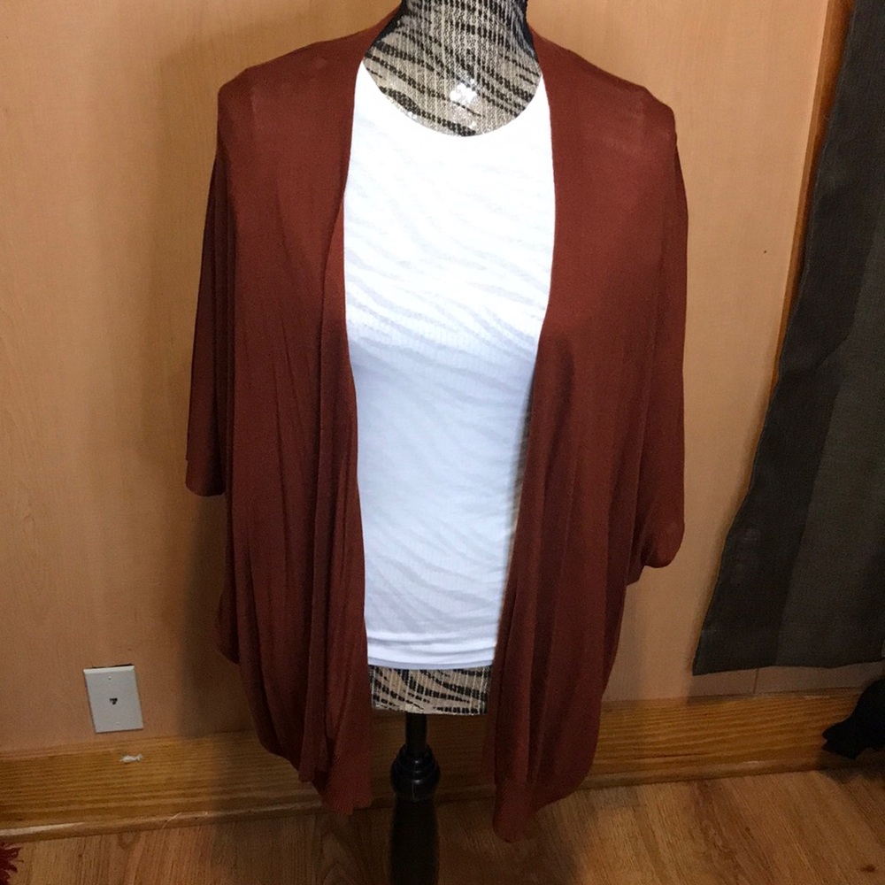 Burnt Orange Cardigan